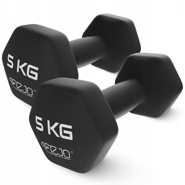 Гантелі вінілові 4FIZJO Classic 2 x 5 кг (P-5907739312808)