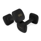 Гантелі вінілові Cornix Square 2 x 5 кг XR-0410 Black