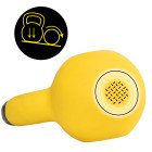 Гиря металева Cornix 4 кг з вініловим покриттям XR-0435 Yellow/Black