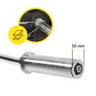 Гриф для штанги олімпійський W-подібний Cornix 120 см 50 мм без підшипників XR-0419