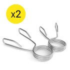 Гриф для штанги олімпійський W-подібний Cornix 120 см 50 мм XR-0420