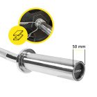 Гриф для штанги олімпійський W-подібний Cornix 120 см 50 мм XR-0420