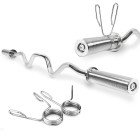 Гриф для штанги олімпійський Z-подібний Cornix 120 см 50 мм без підшипників XR-0421