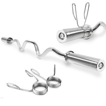 Гриф для штанги олімпійський Z-подібний Cornix 120 см 50 мм без підшипників XR-0421