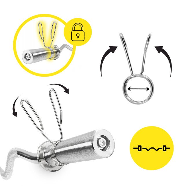 Гриф для штанги олімпійський Z-подібний Cornix 120 см 50 мм без підшипників XR-0421