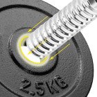 Гриф для штанги прямий Cornix 180 см 25 мм XR-0412