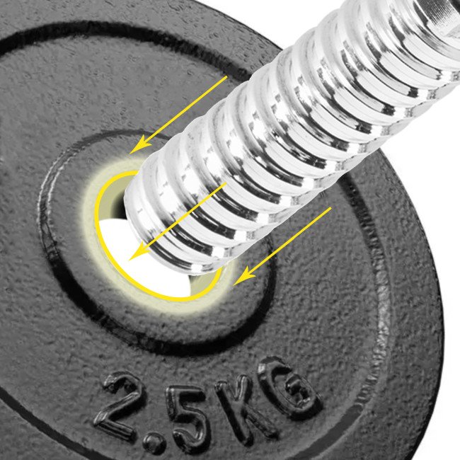 Гриф для штанги прямий Cornix 180 см 25 мм XR-0412