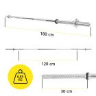 Гриф для штанги прямий Cornix 180 см 25 мм XR-0412