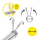 Гриф для штанги прямий олімпійський Cornix 220 см 50 мм без підшипників XR-0417