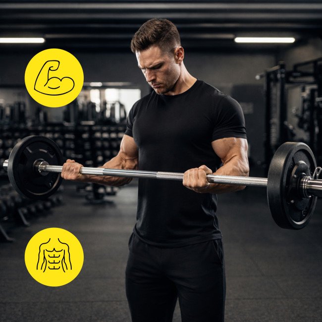 Гриф для штанги прямий олімпійський Cornix 220 см 50 мм XR-0418