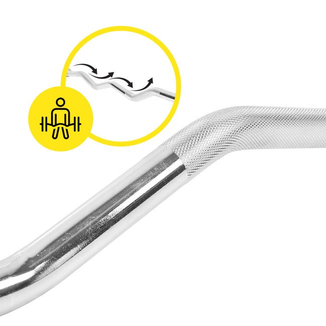 Гриф для штанги W-подібний Cornix 120 см 25 мм XR-0413