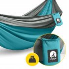 Гамак туристичний Mountain Goat 300 x 200 см двомісний, підвісний Grey/Turquoise (P-5905973407977)