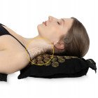 Килимок акупунктурний з подушкою 4FIZJO Eco Mat XL Аплікатор Кузнєцова Black/Gold (P-5907739313591)