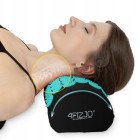 Килимок акупунктурний з валиком 4FIZJO Classic Mat Аплікатор Кузнєцова Black/Blue (P-5905973402385)