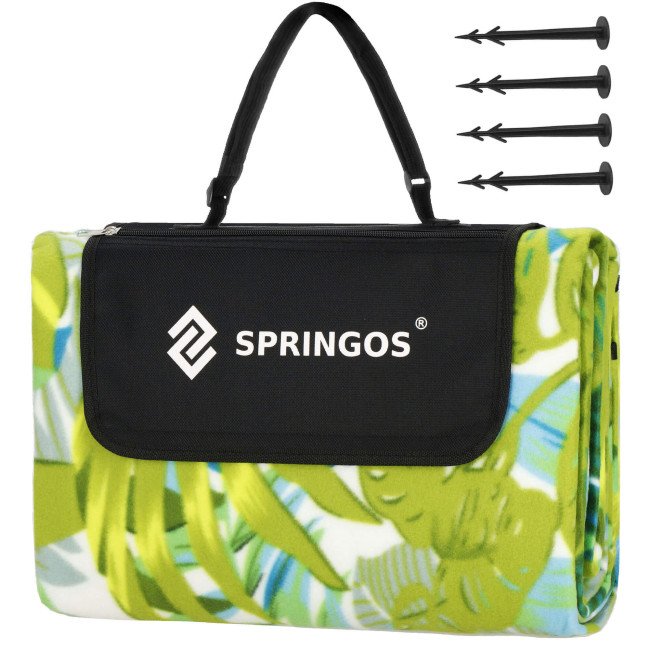 Килимок для пікніка та кемпінгу Springos 200 x 200 см складний PM041