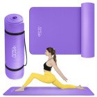 Килимок (мат) спортивний 4FIZJO NBR 180 x 60 x 1 см для йоги та фітнесу Violet (P-5907222931530)