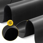 Килимок (мат) спортивний 4FIZJO PU 183 x 61 x 0.4 см для йоги та фітнесу Black (P-5907739319531)