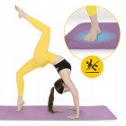 Килимок (мат) спортивний 4FIZJO TPE 180 x 60 x 0.6 см для йоги та фітнесу Violet/Pink (P-5907739316950)