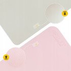 Килимок (мат) спортивний 4FIZJO TPE 180 x 60 x 1 см для йоги та фітнесу Pink/Grey (P-5907739311900)