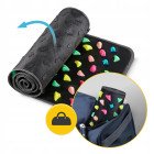 Килимок ортопедичний 4FIZJO 120 x 35 см з каменями для масажу ніг Black (P-5905973403160)