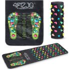 Килимок ортопедичний 4FIZJO 170 x 35 см з каменями для масажу ніг Black (P-5905973403184)