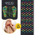 Килимок ортопедичний 4FIZJO 170 x 35 см з каменями для масажу ніг Black (P-5905973403184)