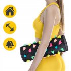 Килимок ортопедичний 4FIZJO 170 x 35 см з каменями для масажу ніг Black (P-5905973403184)