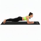 Килимок спортивний Actiget NBR 183 x 61 x 1.5 cм для йоги та фітнесу ACT0016 Black
