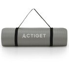 Килимок спортивний Actiget NBR 183 x 61 x 1 cм для йоги та фітнесу ACT0019 Grey