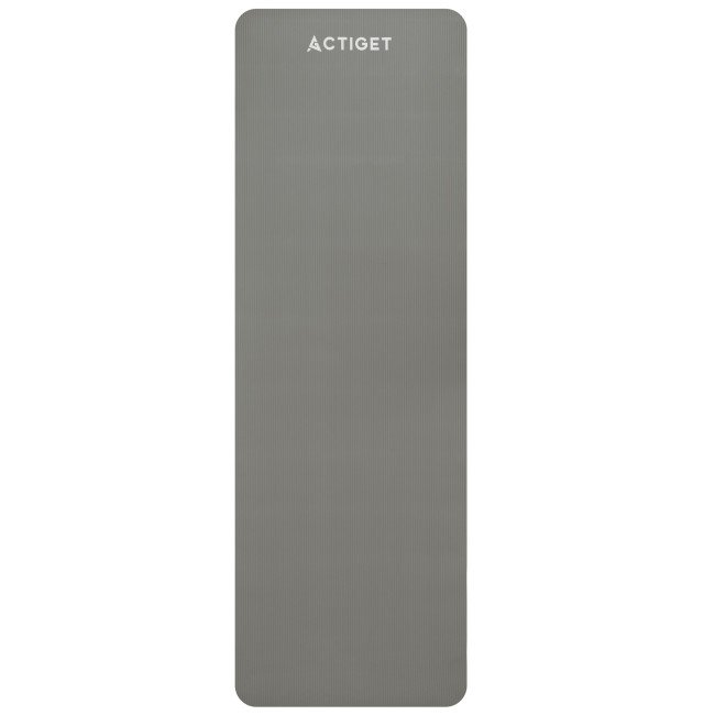 Килимок спортивний Actiget NBR 183 x 61 x 1 cм для йоги та фітнесу ACT0019 Grey