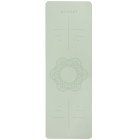 Килимок спортивний Actiget TPE 183 x 61 x 0.6 см для йоги та фітнесу ACT0022 Mint/Black