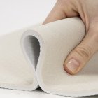 Килимок спортивний Actiget TPE 183 x 61 x 0.6 см для йоги та фітнесу ACT0025 Biege/Grey