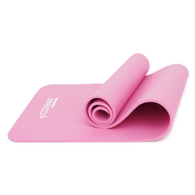 Килимок спортивний Cornix NBR 183 x 61 x 1 cм для йоги та фітнесу XR-0010 Pink