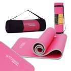 Килимок спортивний Cornix NBR 183 x 61 x 1 cм для йоги та фітнесу XR-0095 Pink/Grey
