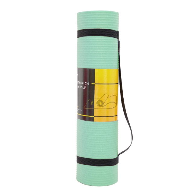 Килимок спортивний Cornix NBR 183 x 61 x 1 cм для йоги та фітнесу XR-0491 Light Green