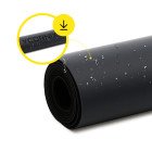 Килимок спортивний Cornix PU 183 x 68 x 0.4 см для йоги та фітнесу XR-0317 Black