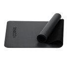 Килимок спортивний Cornix PU 183 x 68 x 0.4 см для йоги та фітнесу XR-0317 Black