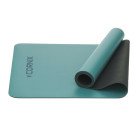 Килимок спортивний Cornix PU 183 x 68 x 0.4 см для йоги та фітнесу XR-0318 Turquoise