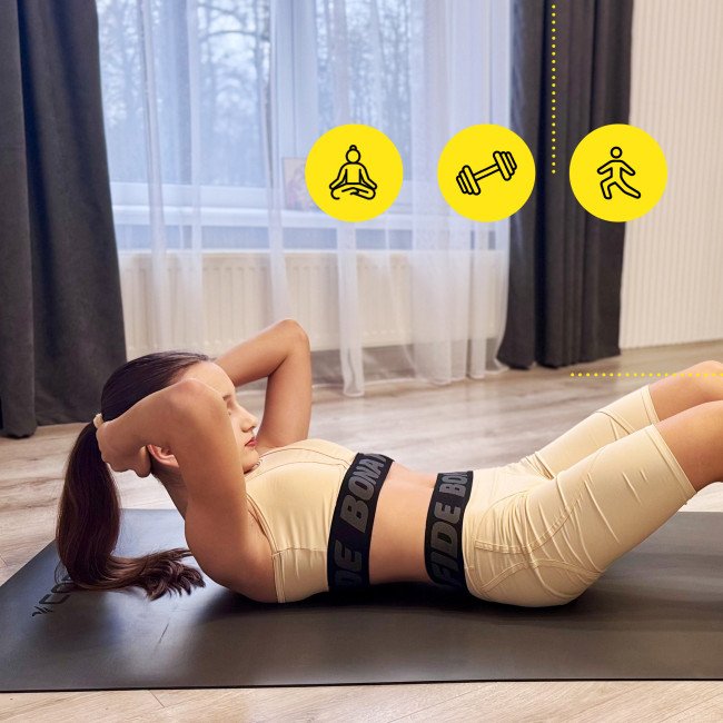 Килимок спортивний Cornix PU 183 x 68 x 0.4 см для йоги та фітнесу XR-0320 Grey