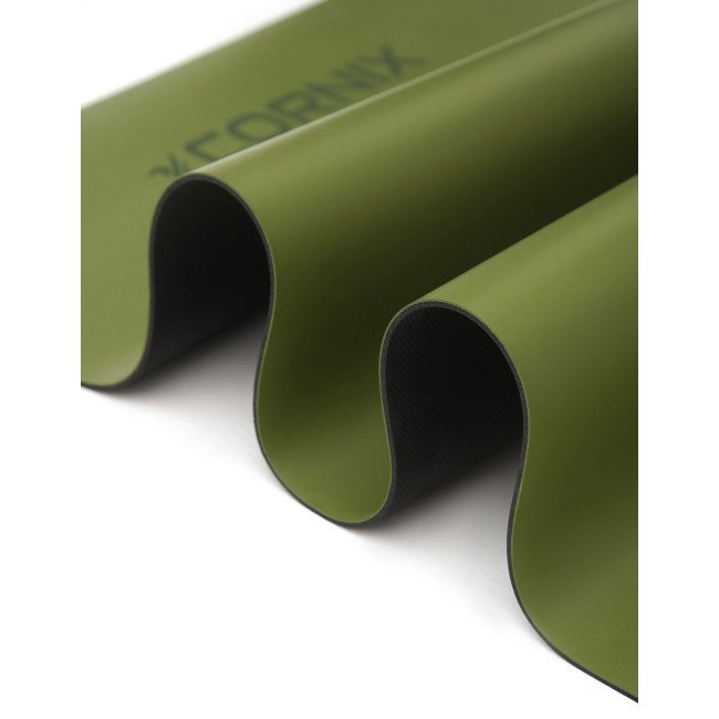 Килимок спортивний Cornix PU 183 x 68 x 0.4 см для йоги та фітнесу XR-0321 Green