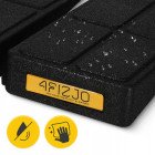 Клин-платформа 4FIZJO Slant Board 3 рівні для присідань та розтяжки Black (P-5905973400312)