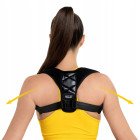 Коректор постави 4FIZJO для підтримки спини, універсальний Black (P-5907739318107)