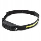 Ліхтар налобний Mountain Goat LED 350 lm акумуляторний, з бічним світлом Black (P-5907739318305)