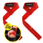 Лямки атлетичні для тяги Cornix Lifting Straps XR-0505 Red