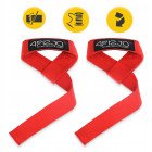 Лямки для станової тяги 4FIZJO Deadlift Straps Red (P-5905973402286)