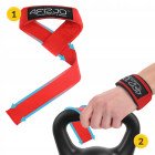 Лямки для станової тяги 4FIZJO Deadlift Straps Red (P-5905973402286)