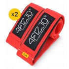 Лямки для станової тяги 4FIZJO Deadlift Straps Red (P-5905973402286)