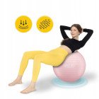 М'яч для фітнесу (фітбол) 4FIZJO 55 см Anti-Burst Pink (P-5907739316271)
