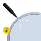 М'яч для фітнесу (фітбол) 4FIZJO 65 см Anti-Burst Grey (P-5905973404785)