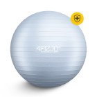 М'яч для фітнесу (фітбол) 4FIZJO 65 см Anti-Burst Grey (P-5905973404785)